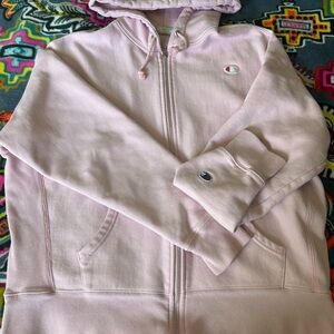 Women’s Champion Baby Pink Hoodie